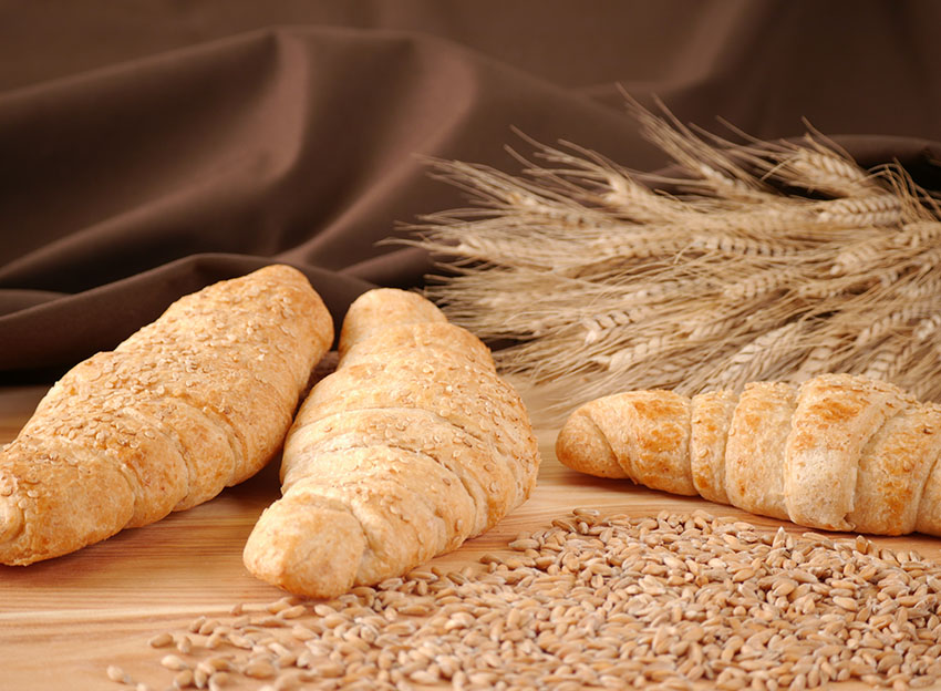 Dinkelcroissant zum Aufbacken