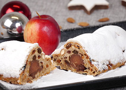 Bio-Bratapfelstollen (Vegan)
